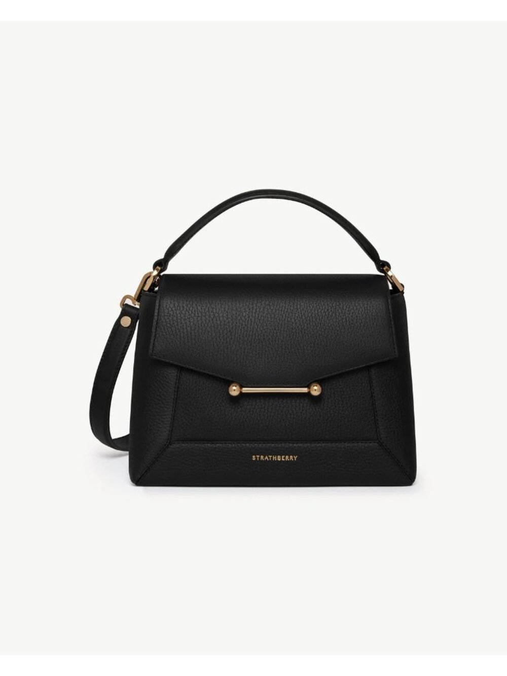 Strathberry Mosaic Bag Black Large Size New with Tags